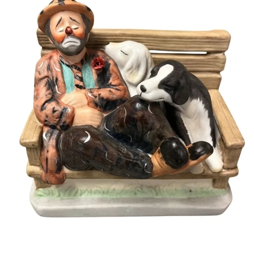 Emmett Kelly Clown Figurine 